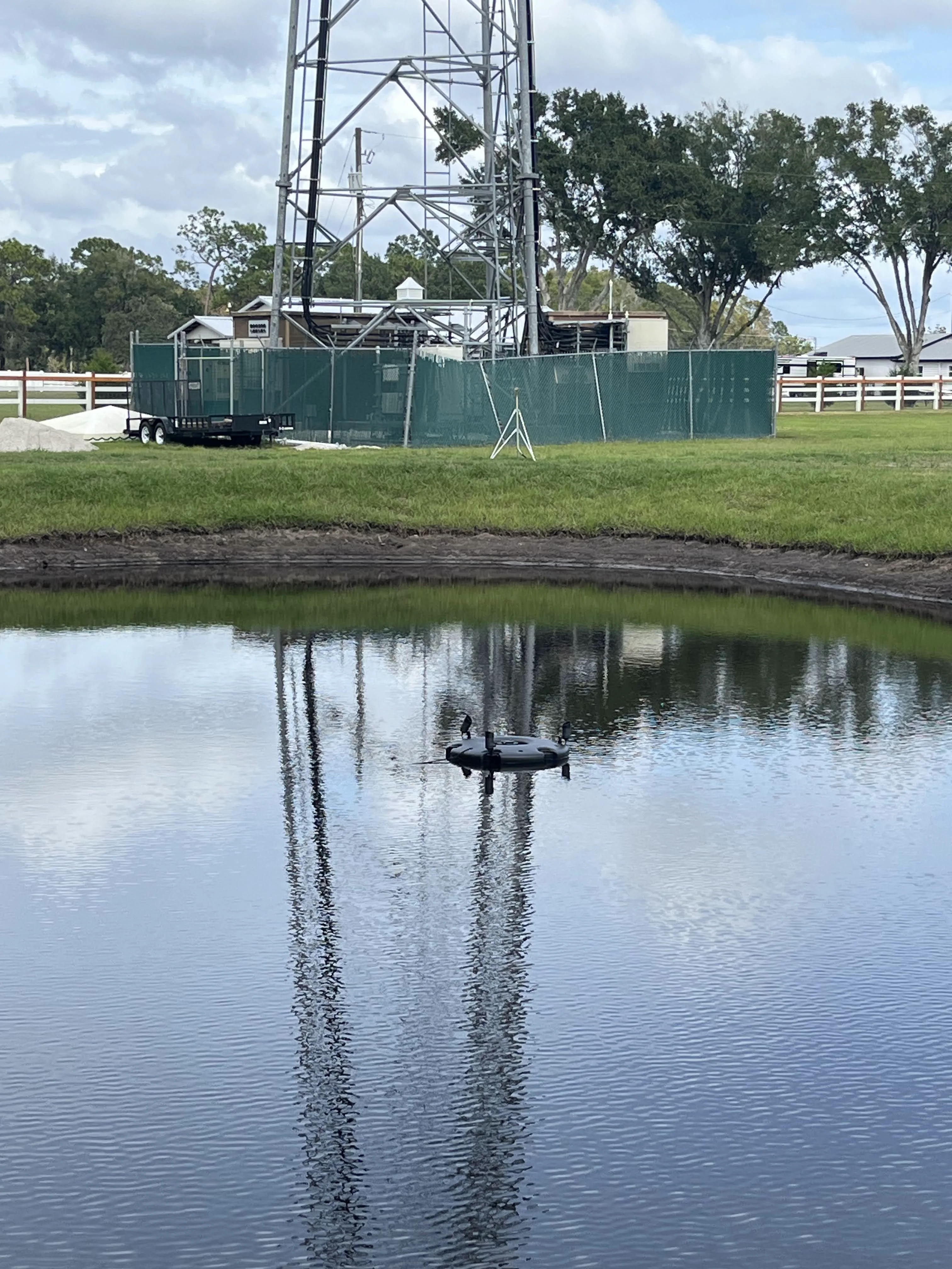 Installed an Aerator to Prevent Algae