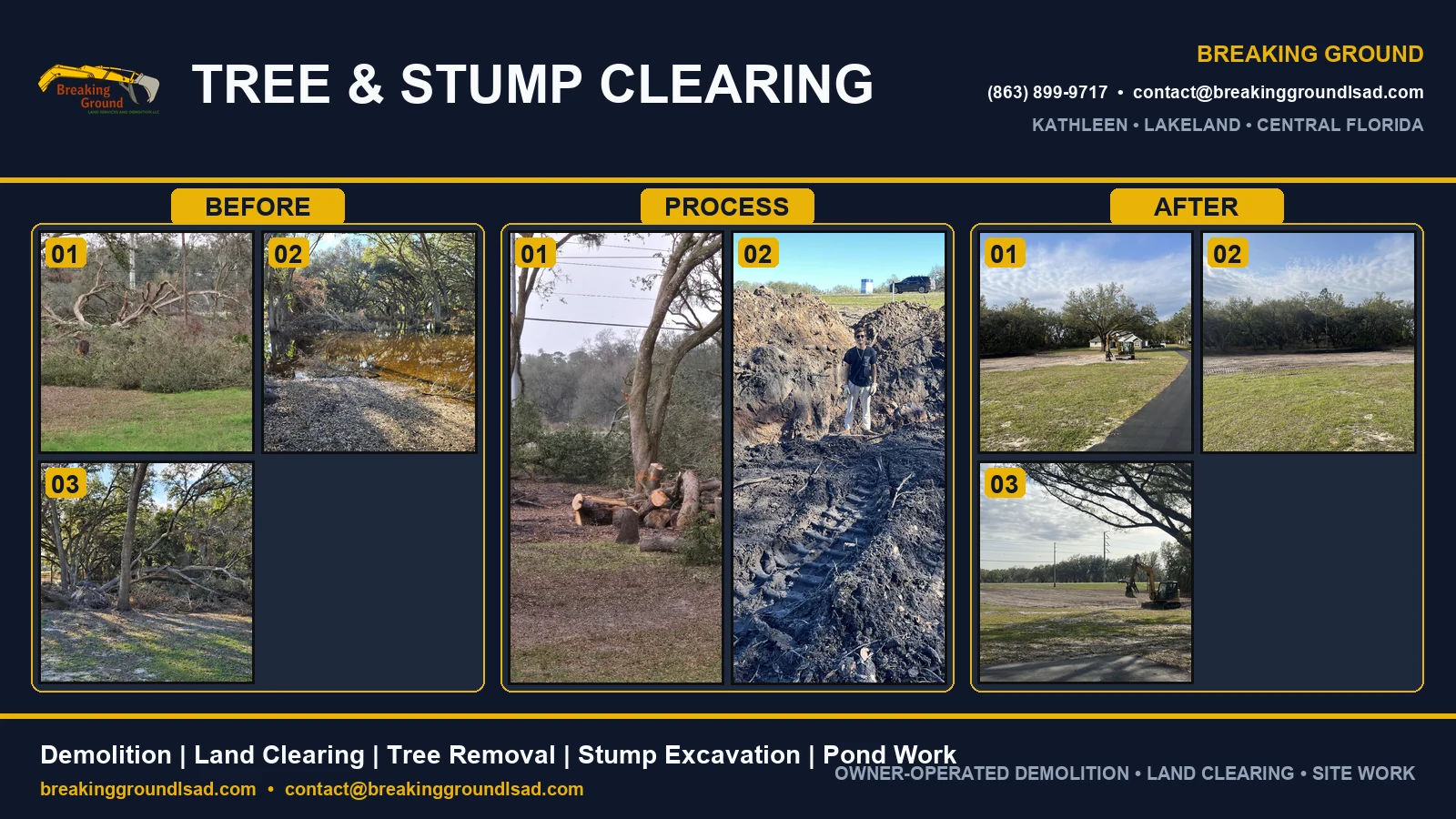 Tree & Stump Clearing