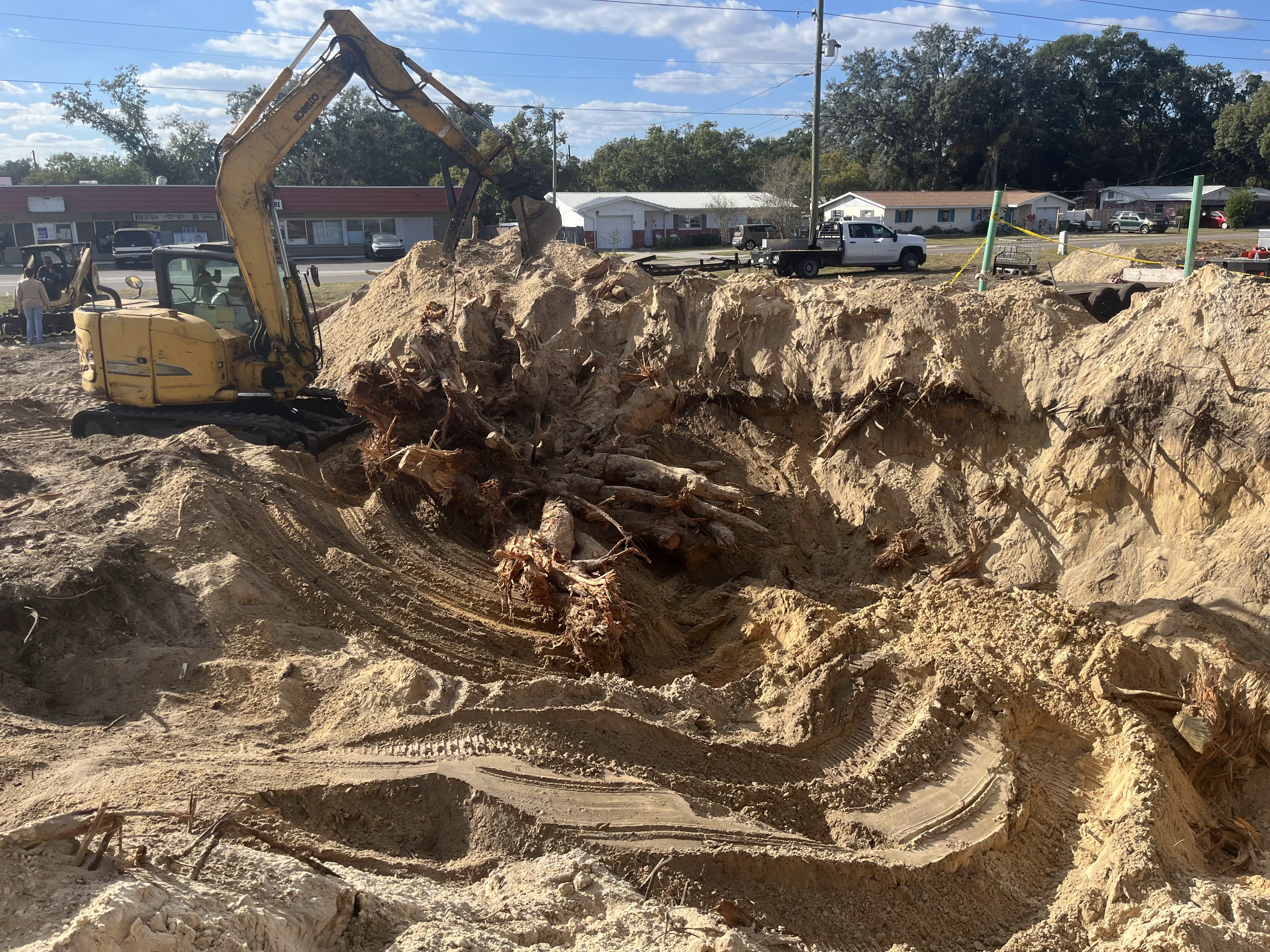 Pulling the Stump Out of the Hole
